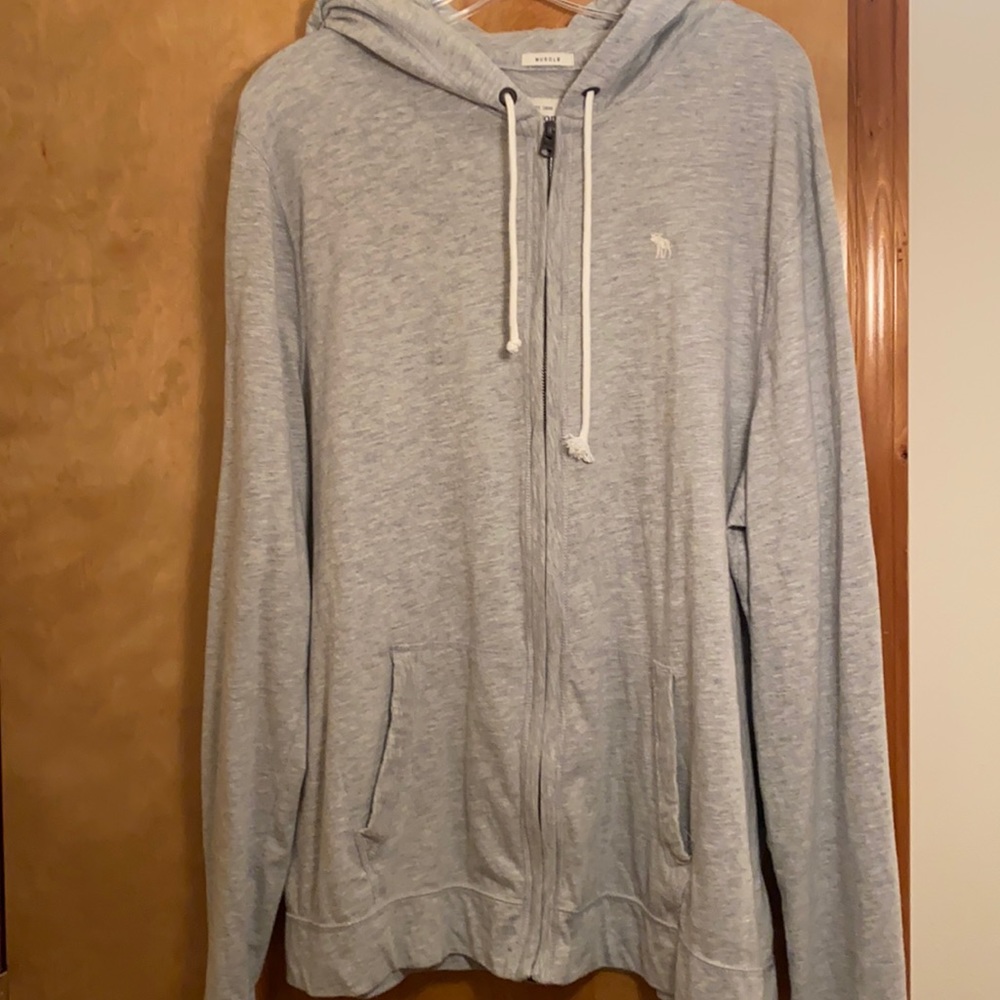 Abercrombie & Fitch Zip Up Hoodie, XXL